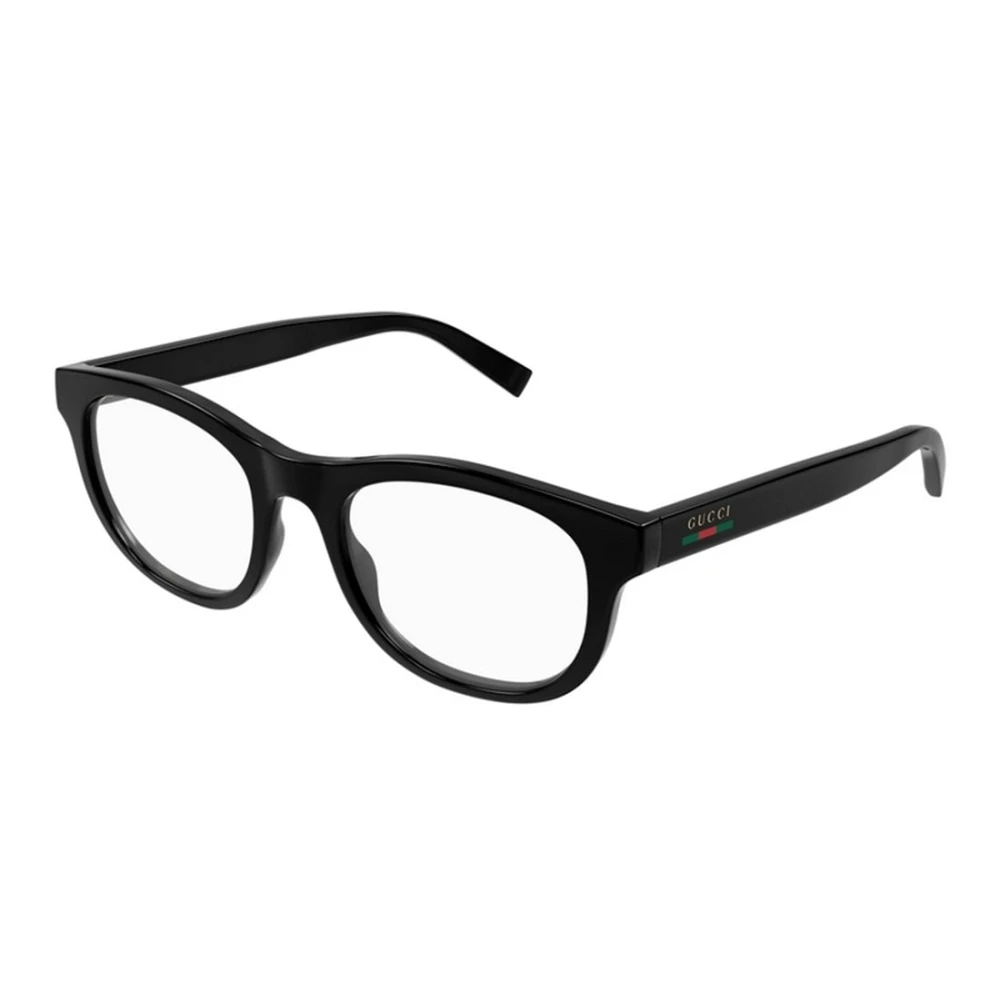 Gucci Men's Black Glasses, 53 Mm, Square Optical Frame