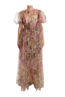 Blommigt Silke Maxi Klänning