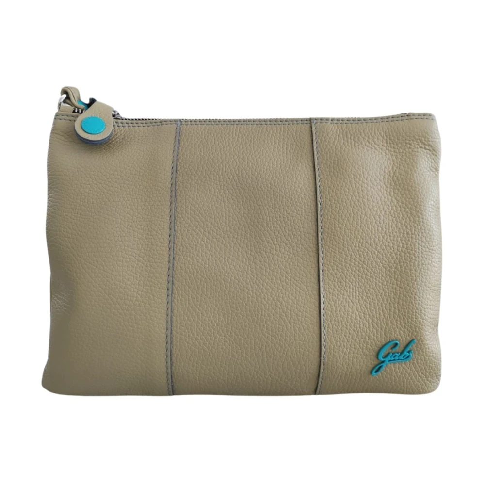 Gabs Women's Beige Clutches, One Size, Green Leather Crossbody Handbag Beyonce M