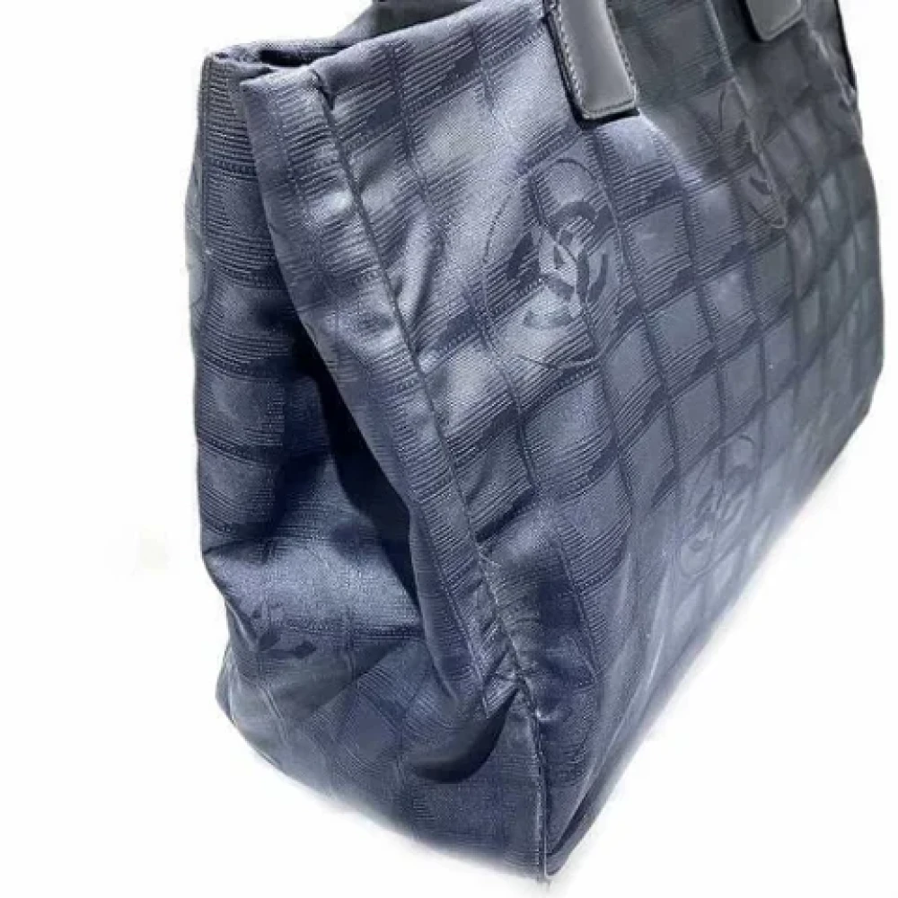 Chanel Vintage Pre-owned Fabric totes Black Dames