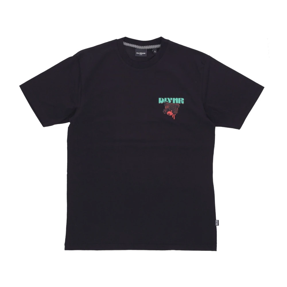 Dolly Noire Zwarte Heren Tee Korte Mouw Black Heren