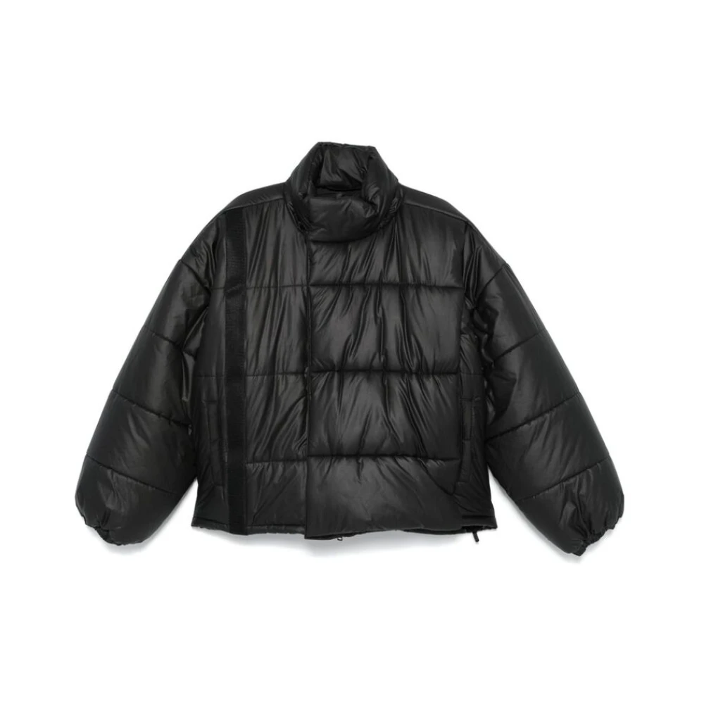Y Project Zwarte Gewatteerde Jas Black Heren