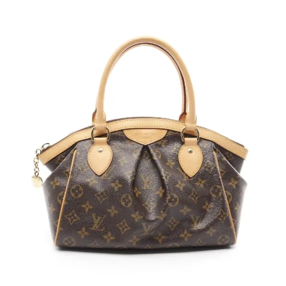 Louis Vuitton Vintage Pre-owned Canvas handbags Brown Dames