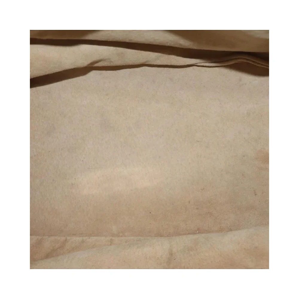 Fendi Vintage Pre-owned Cotton handbags Beige Dames