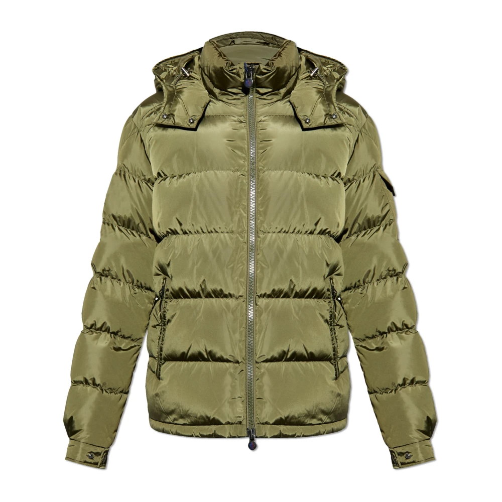 Moncler Green Down Jacket Maya - Male - Down Jackets - 3XL - Jackets