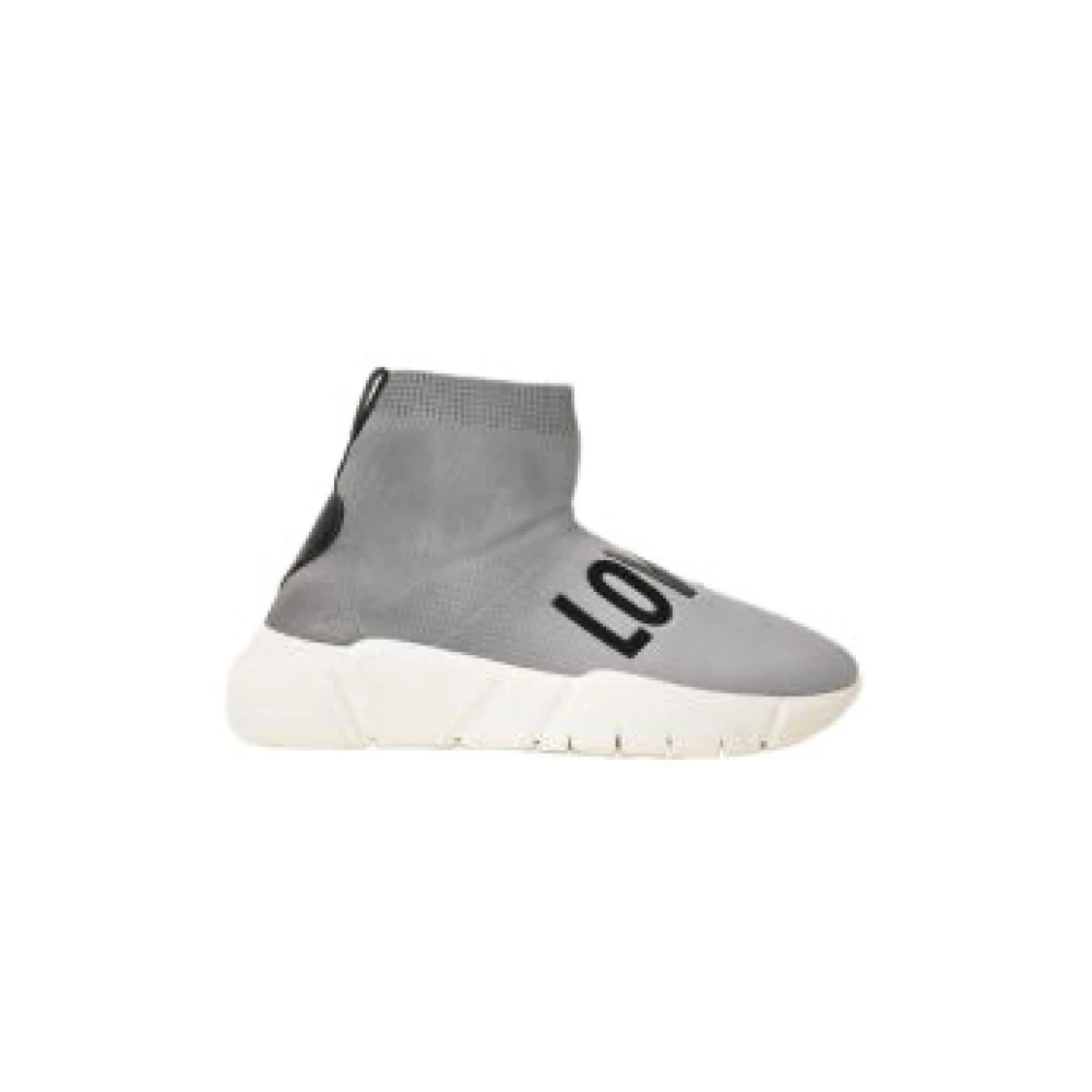 Moschino Stijlvolle sneakers voor vrouwen Dames Schoenen Grijs