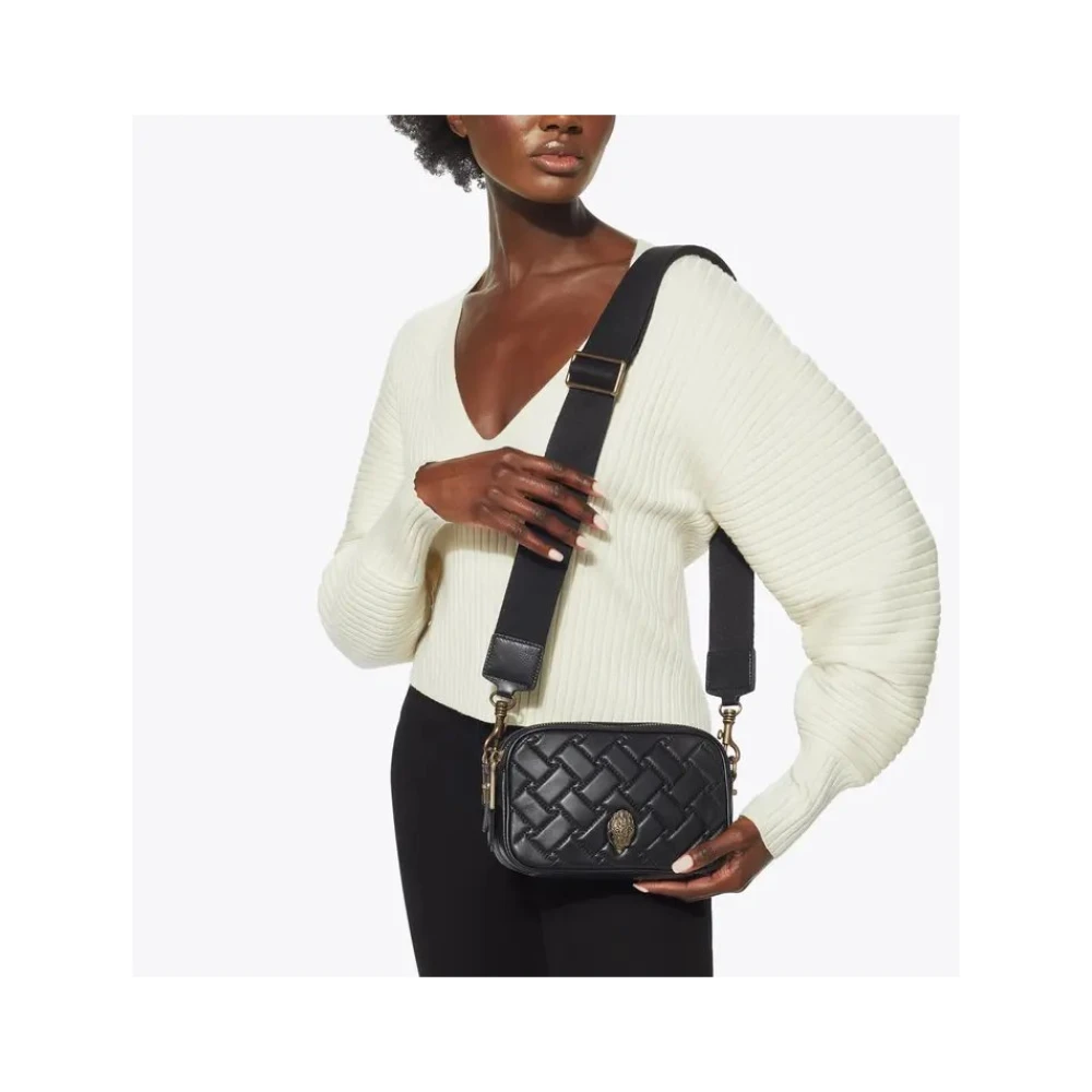 Kurt Geiger Stijlvolle Crossbody Tas voor Vrouwen Black Dames