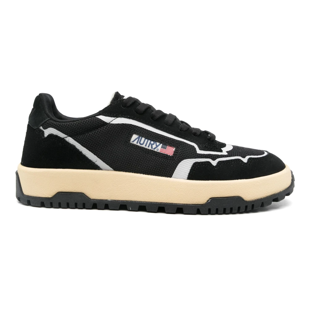 Autry Men's Black Wildpace Low Trainers - Sneakers - 6 Uk - Shoes