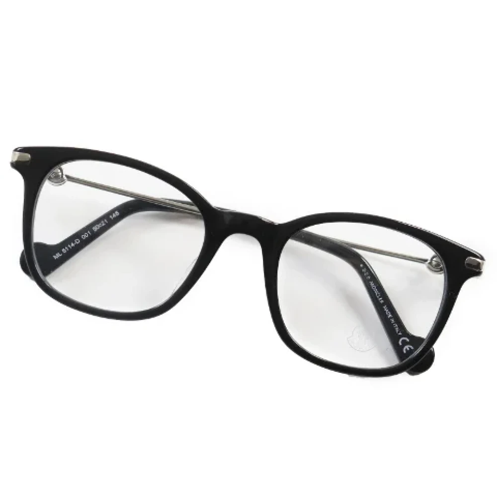 Moncler Pre-owned Fabric sunglasses Black Heren