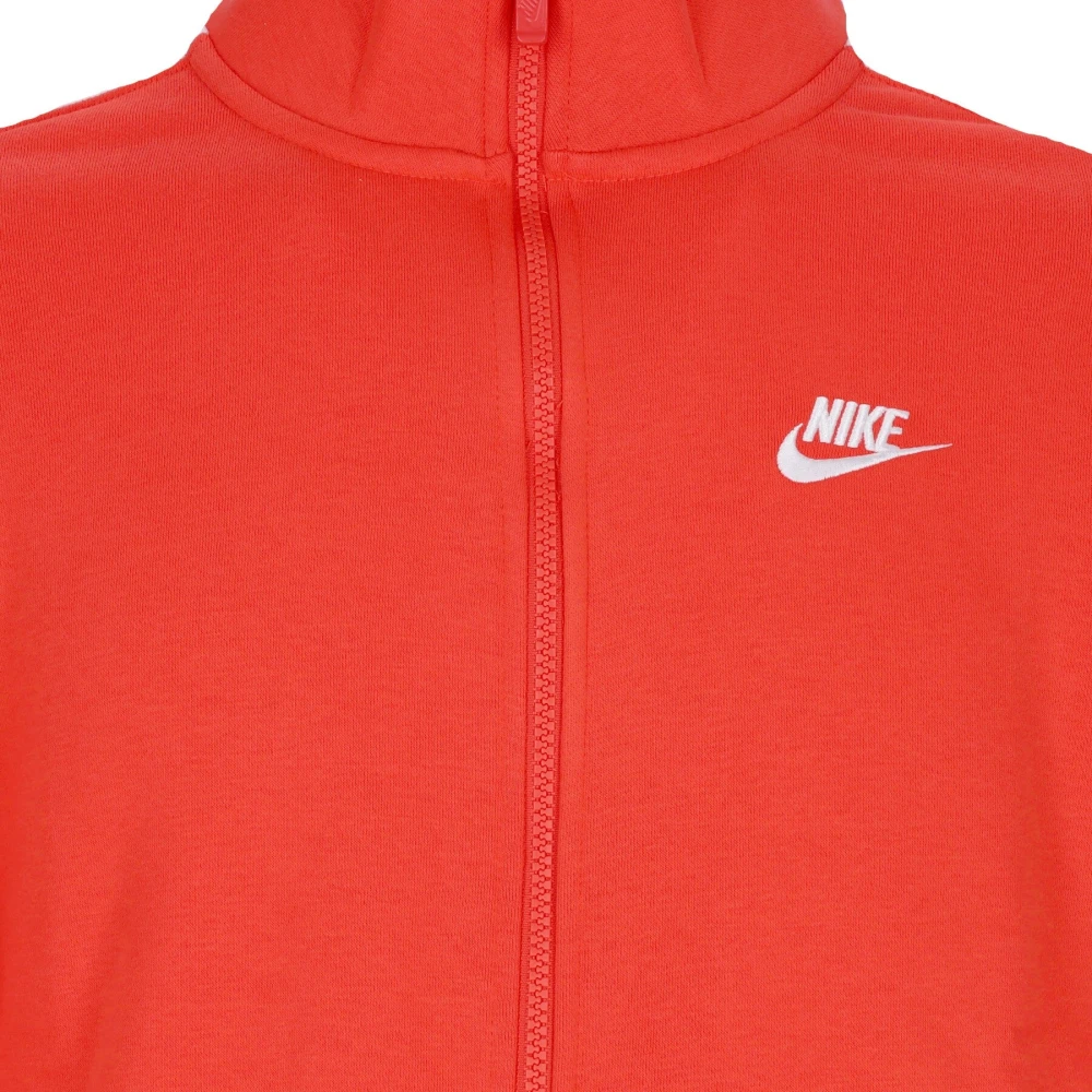 Nike Hoge Hals Sweatshirt Track Jacket Orange Heren