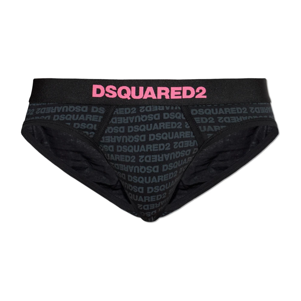 Dsquared2 Uomo Nero Mutande, 2XL, New,