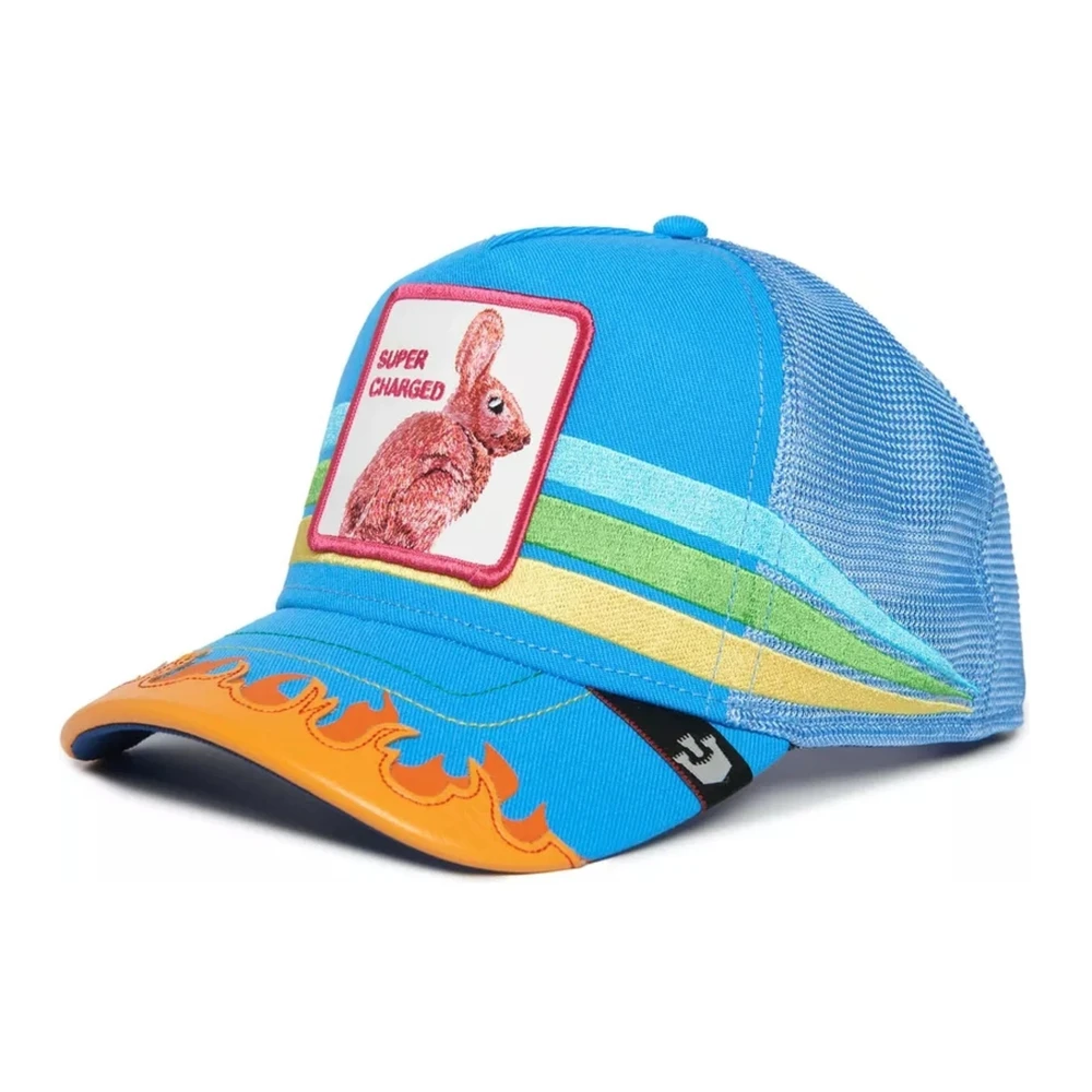 Goorin Bros Turquoise Haas Trucker Cap Blue Heren