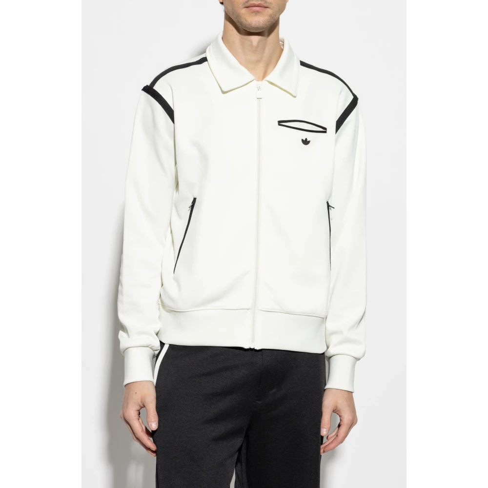 adidas Originals Sweatshirt met logotoepassing Gray Heren