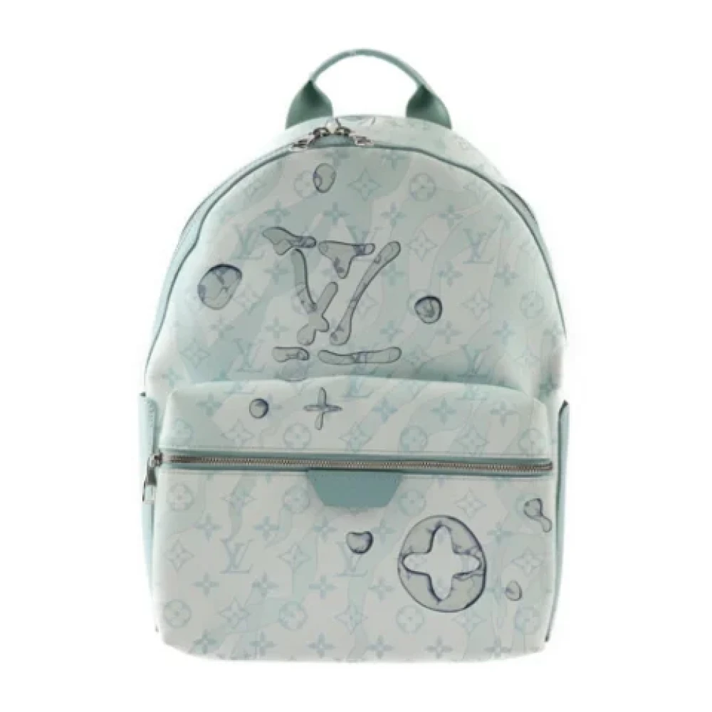 Louis Vuitton Vintage Pre-owned Plastic shoulder-bags Blue Dames