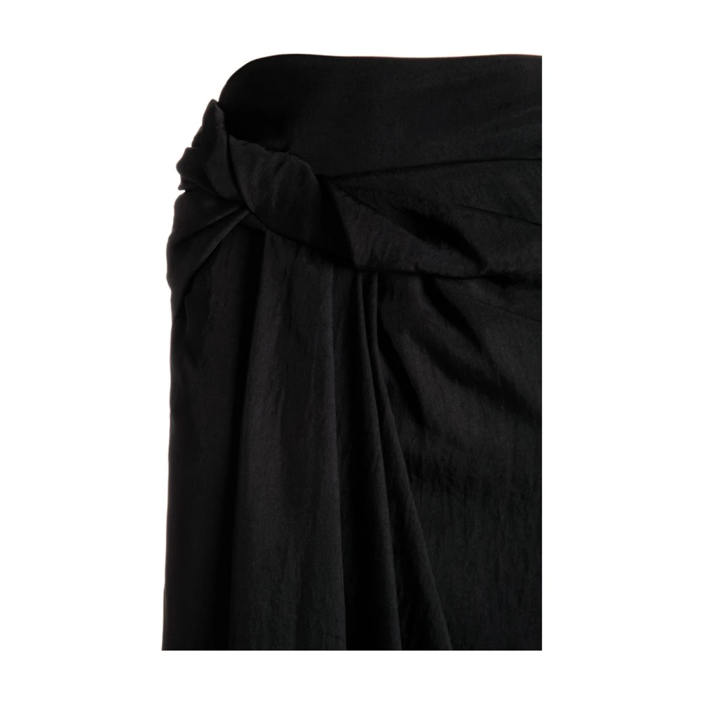 Bally Zwarte Maxi Rok Black Dames
