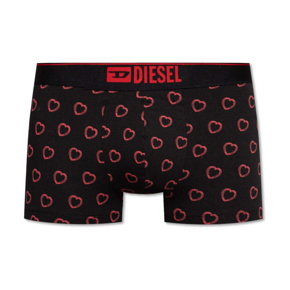 Diesel Boxershorts met print Damien Boxer-Shorts Black Heren