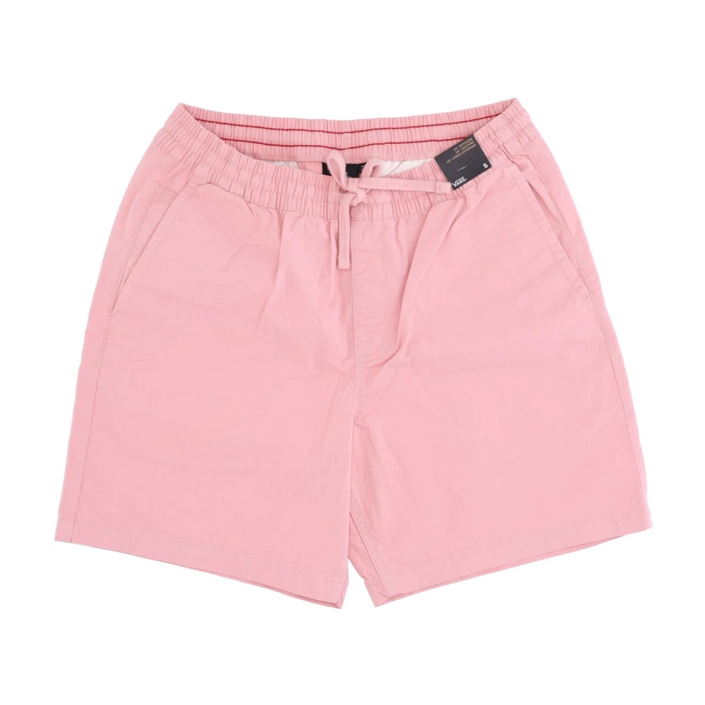 Vans Relaxte elastische korte herenshorts Pink Heren