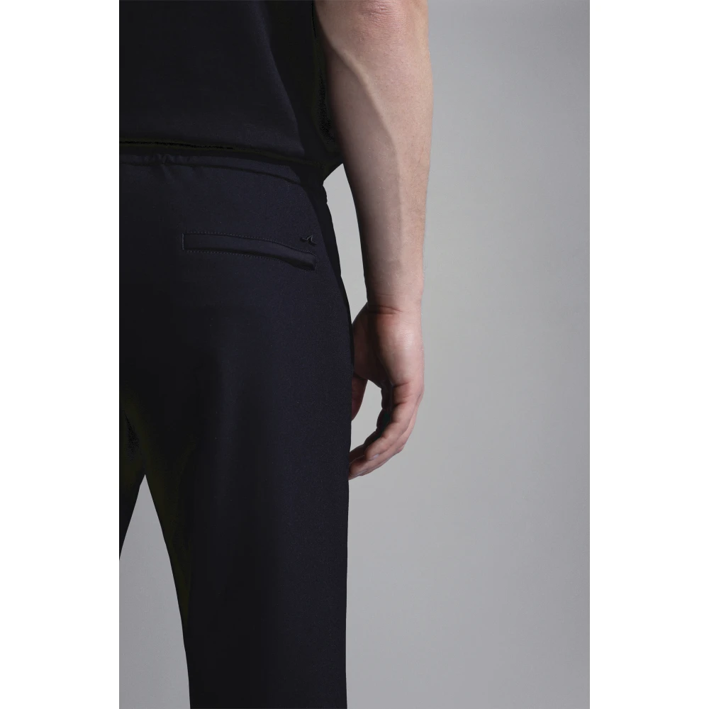 PAUL & SHARK Marine Regular Fit Nylon Broek Black Heren