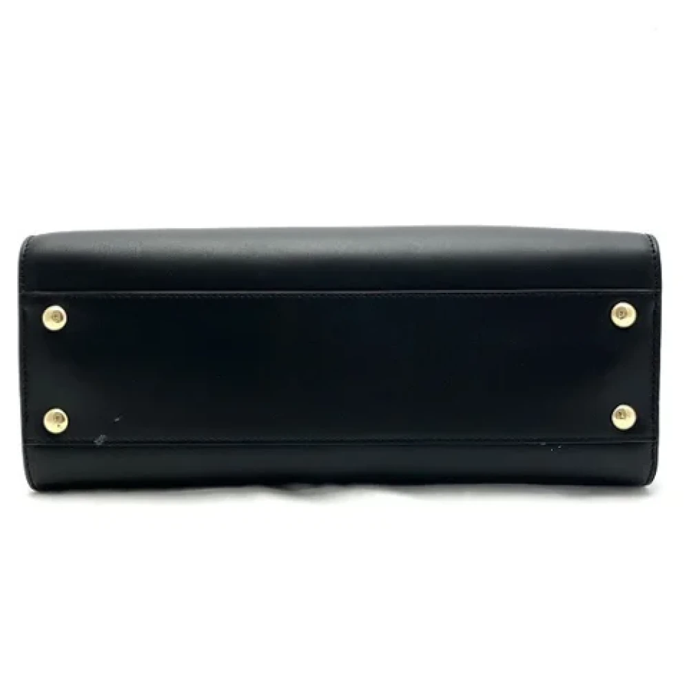 Salvatore Ferragamo Pre-owned Leather handbags Black Dames