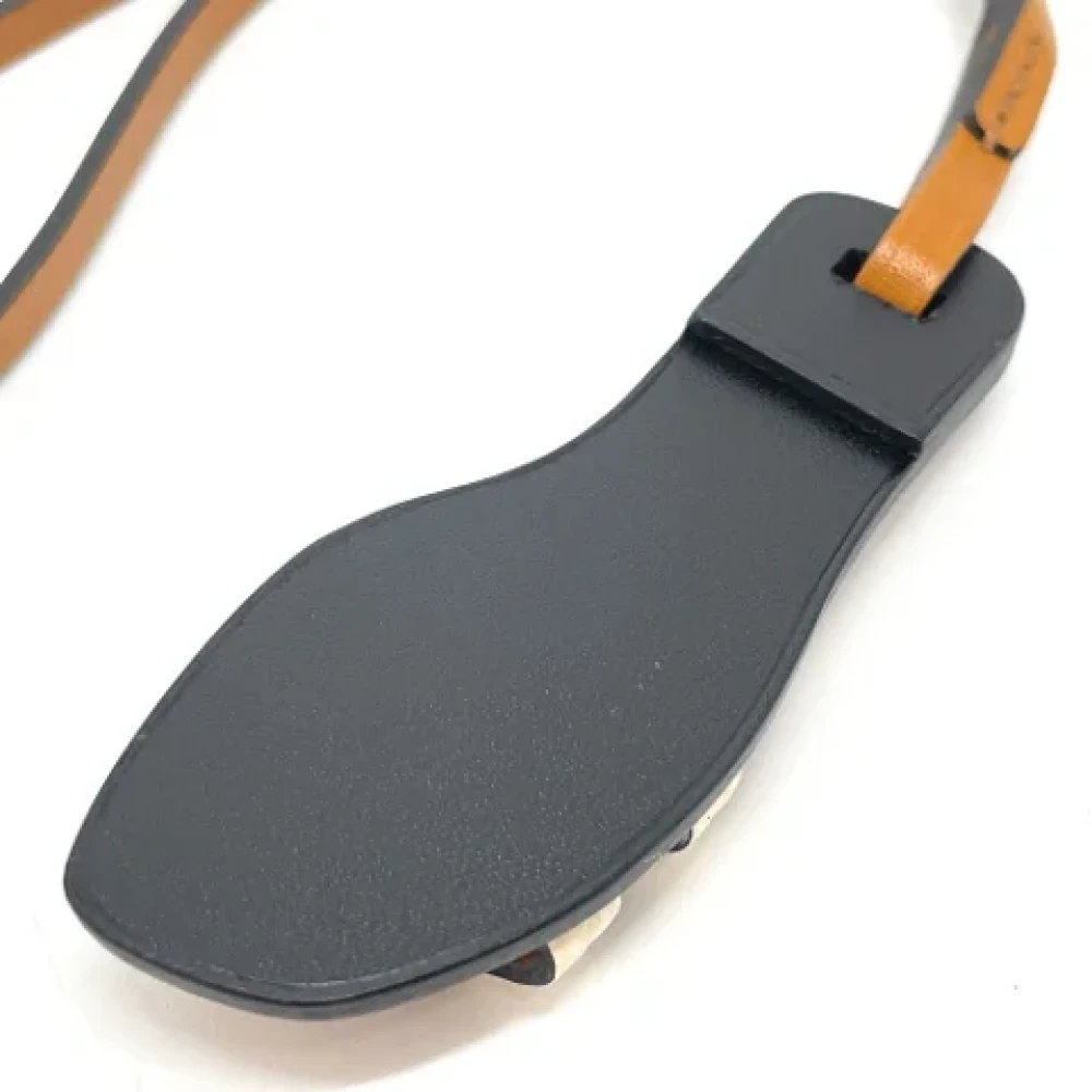 Hermès Vintage Pre-owned Leather key-holders Brown Dames