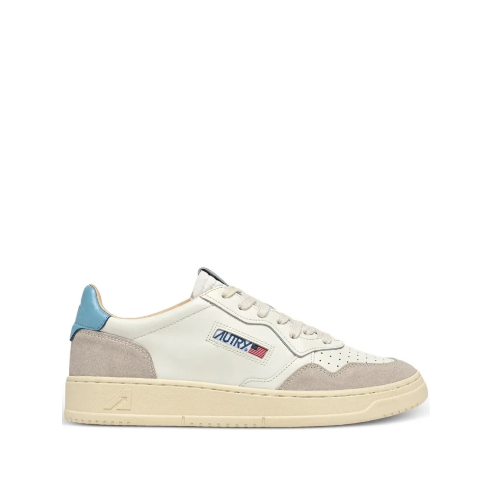 Autry Medalist Low Leather and Suede Sneakers Dames Schoenen Veelkleurig Multicolor