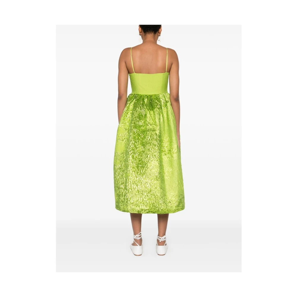 Stine Goya Groene Appeljurk met Zakken Green Dames