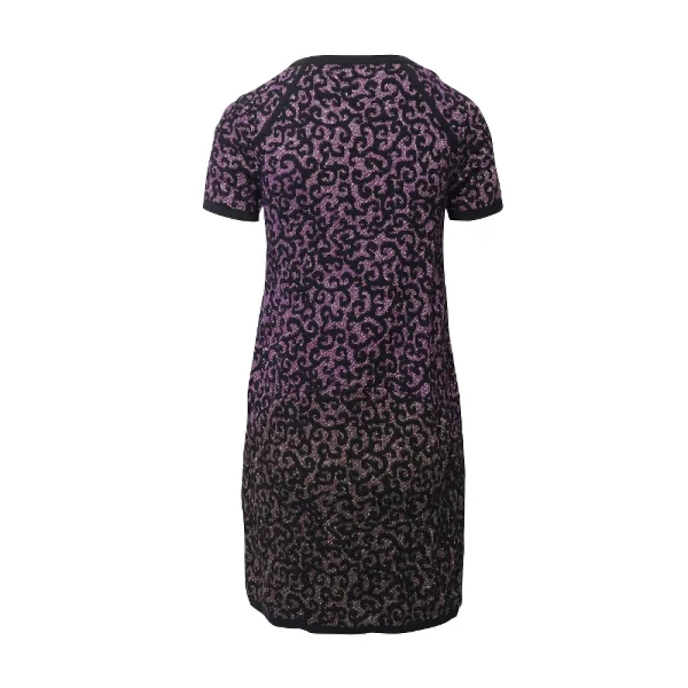 Missoni Pre-owned Fabric dresses Purple Dames