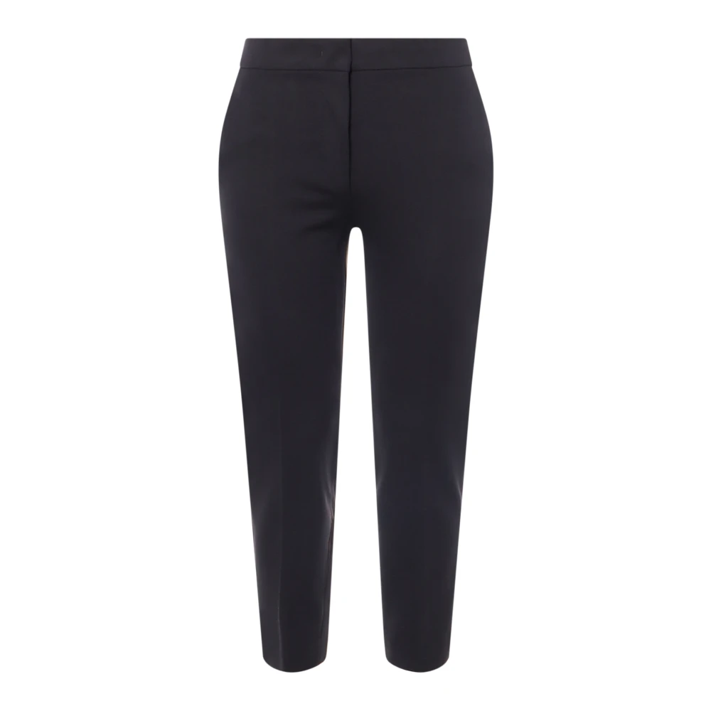 Max Mara Femme Noir Pantalons, Taille: 36 Fr Pantalon Droit