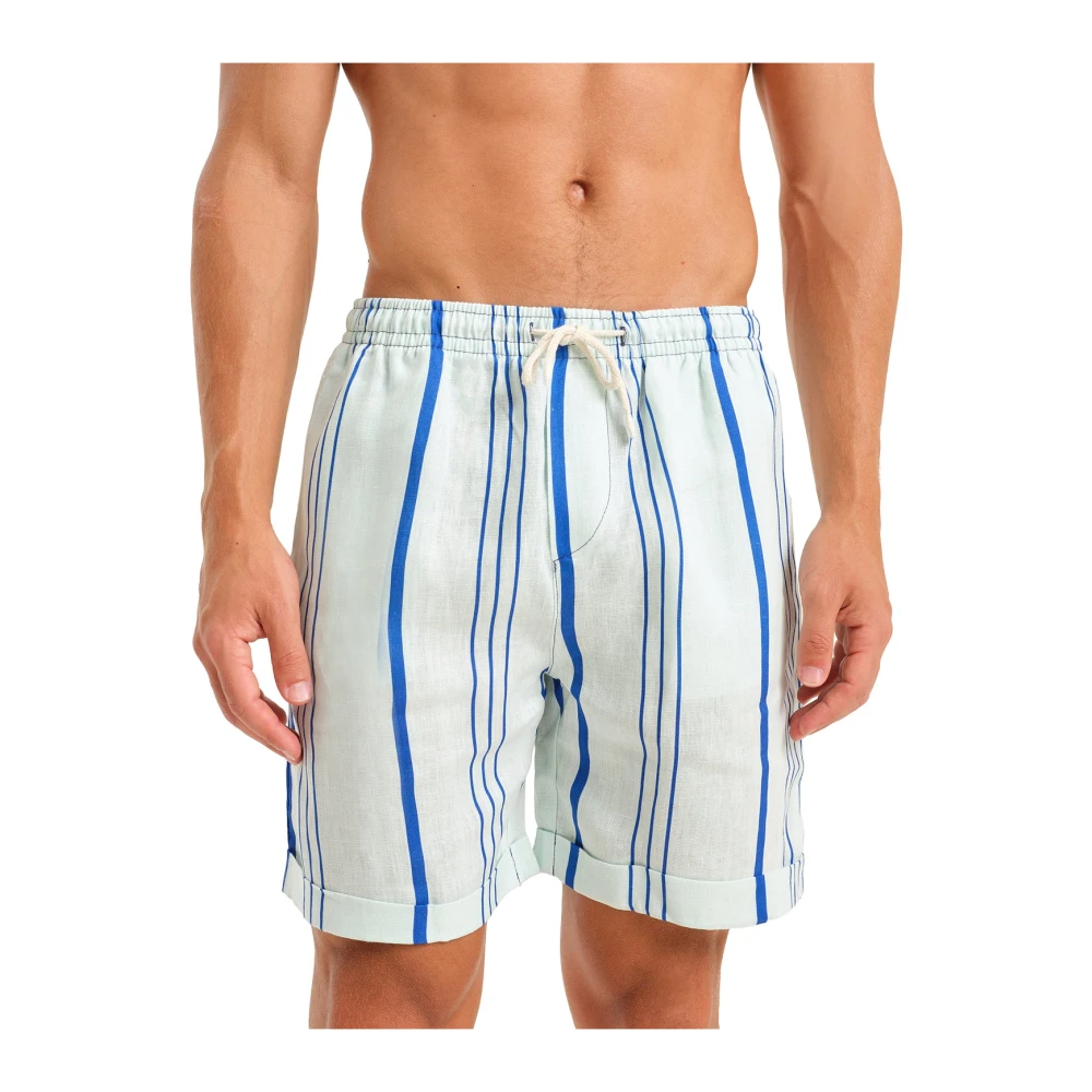 Peninsula Casual Shorts Blue Heren