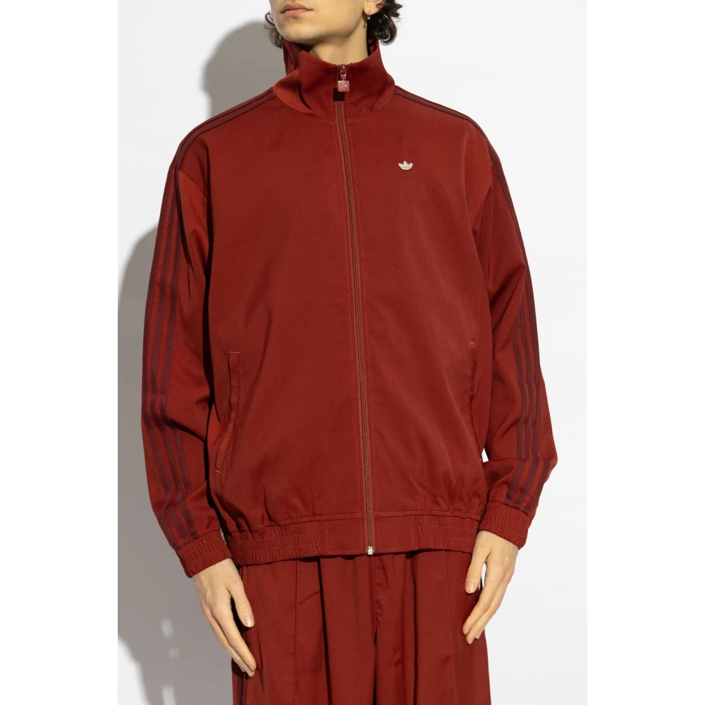 adidas Originals Lichtgewicht Jack met Logo Red Heren