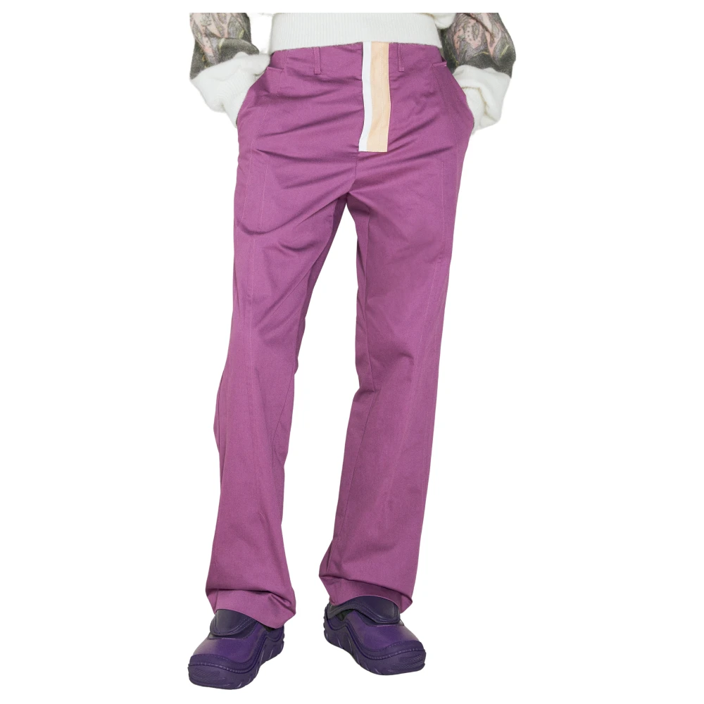 Kiko Kostadinov Uomo Viola Pantaloni, S, New,