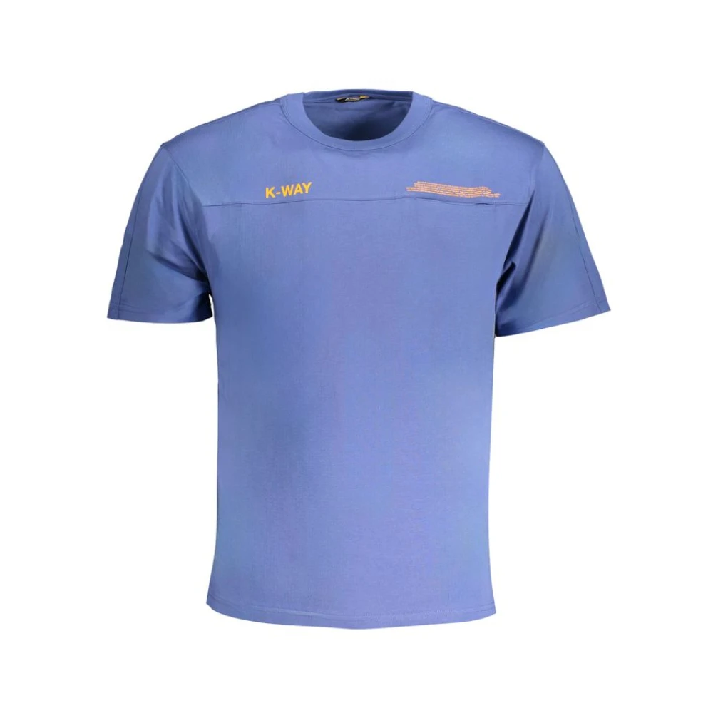 K-Way - Tops > T-Shirts - Blue - K-Way - Modalova