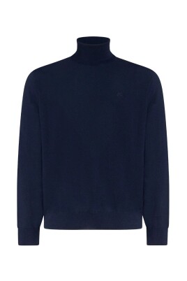 blue-knitwear-turtleneck-roma-style