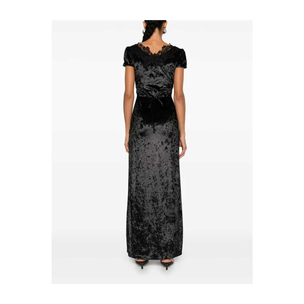 Ermanno Scervino Elegante Jurk 95708C Black Dames