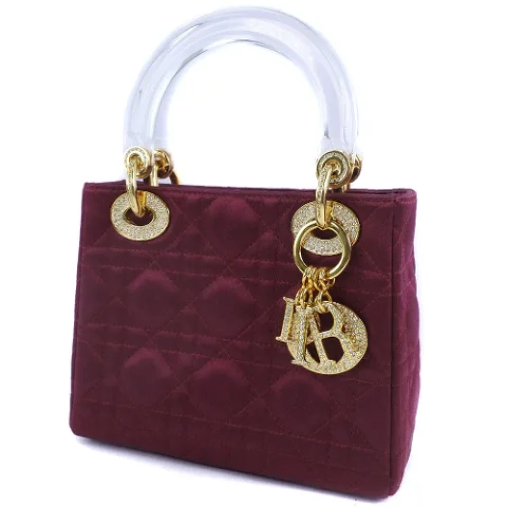 Dior Vintage Pre-owned Plastic dior-bags Brown Dames