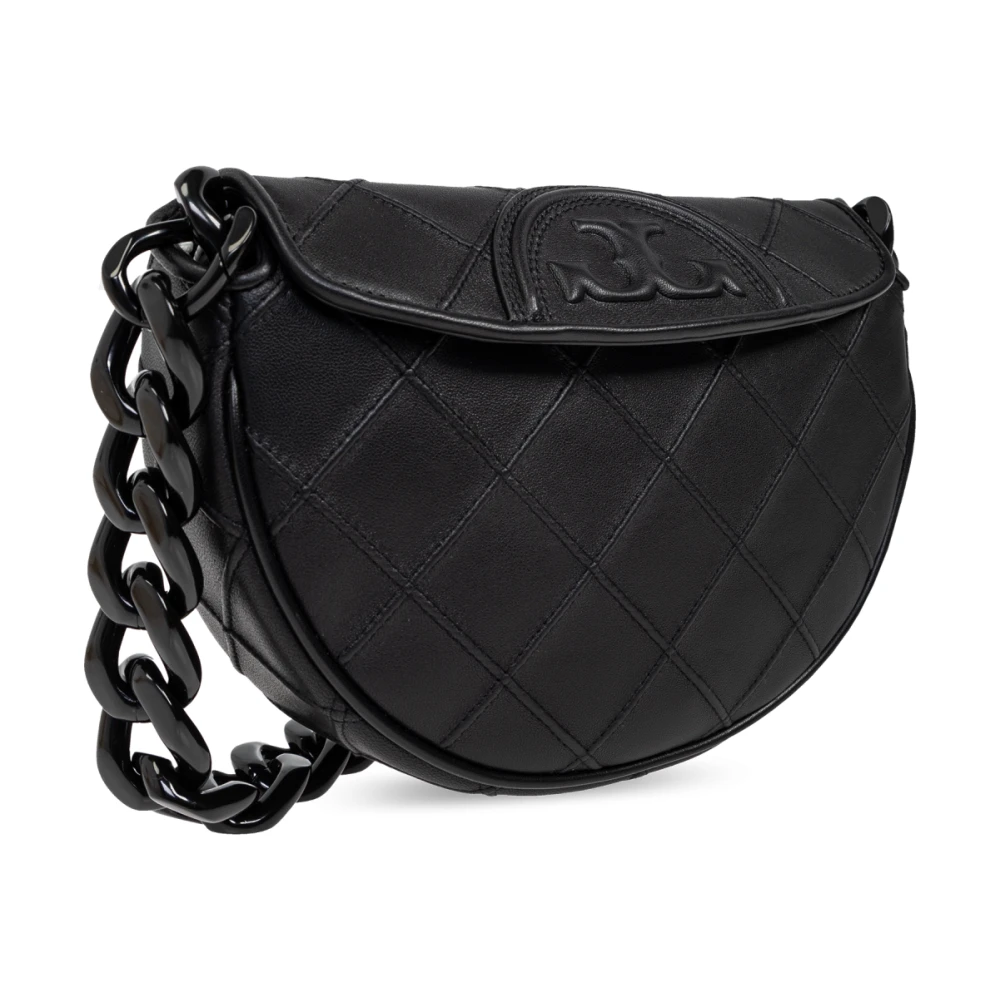 TORY BURCH Zachte Mini schoudertas Black Dames
