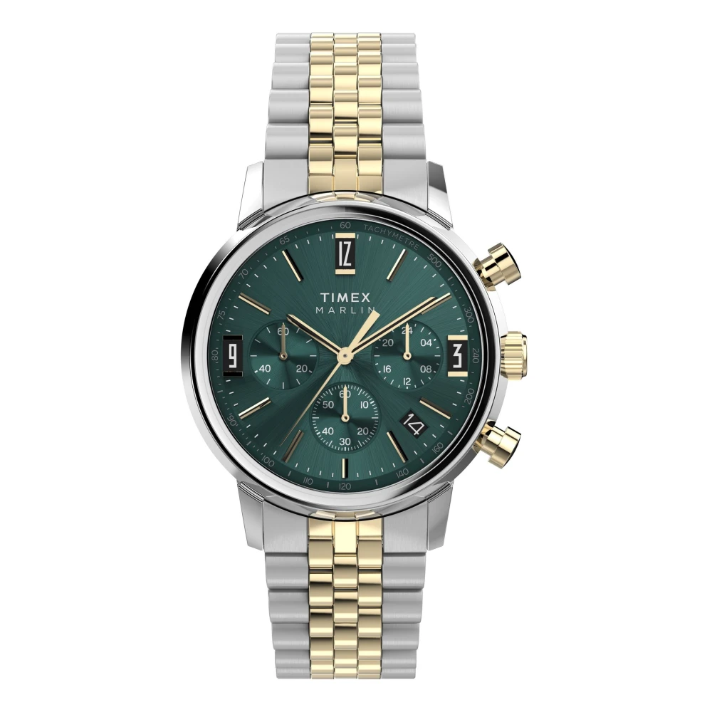 Timex Herrklocka Marlin Kronograf Green, Herr