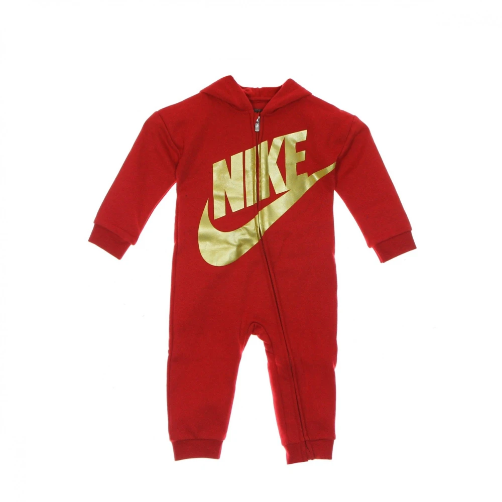 Nike Metallic Hybrid Gifting Coverall för nyfödda Red, Flicka