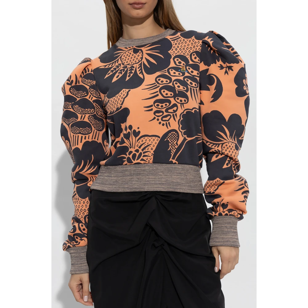 Vivienne Westwood Aramis bedrukte sweatshirt Orange Dames