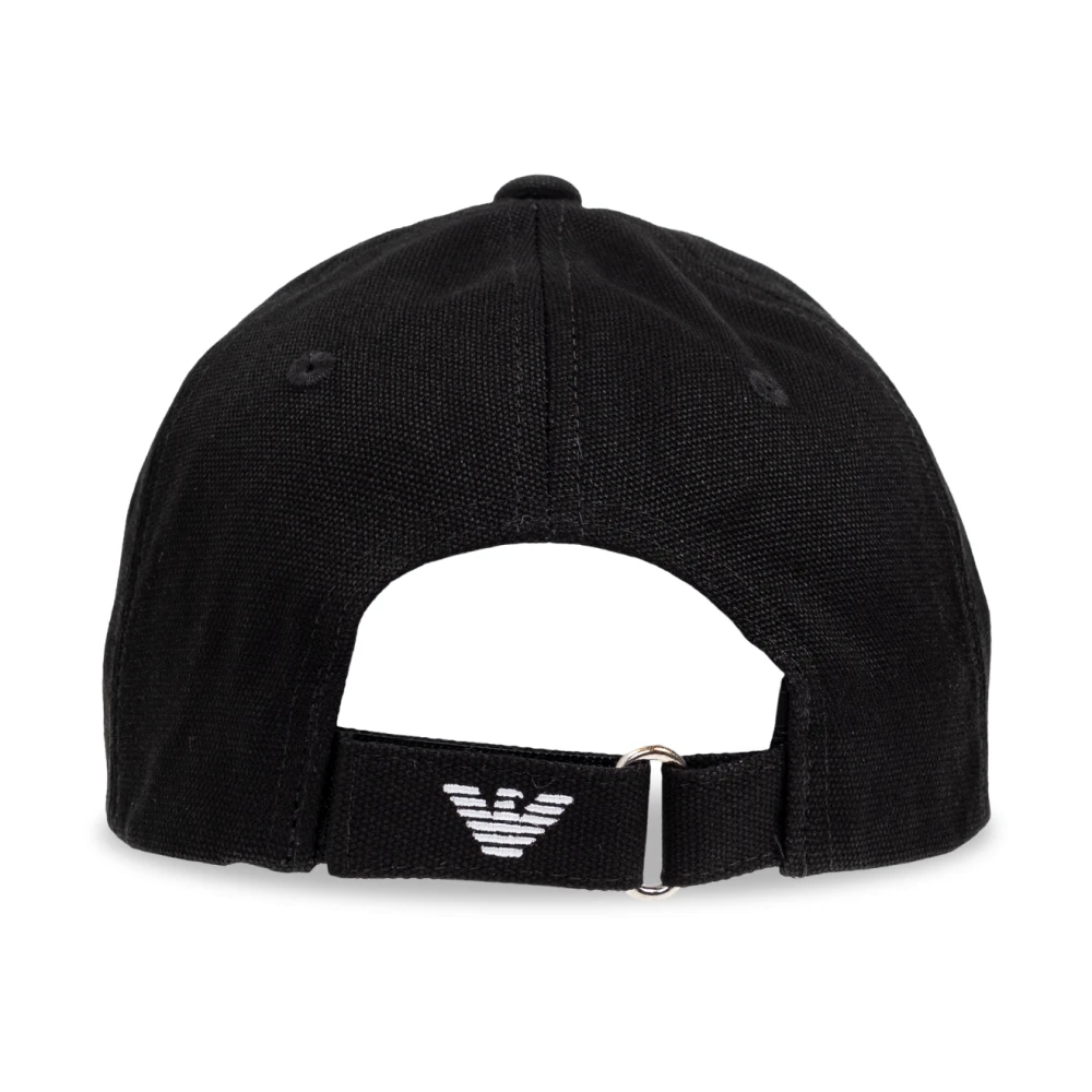 Emporio Armani Baseballpet Black Heren
