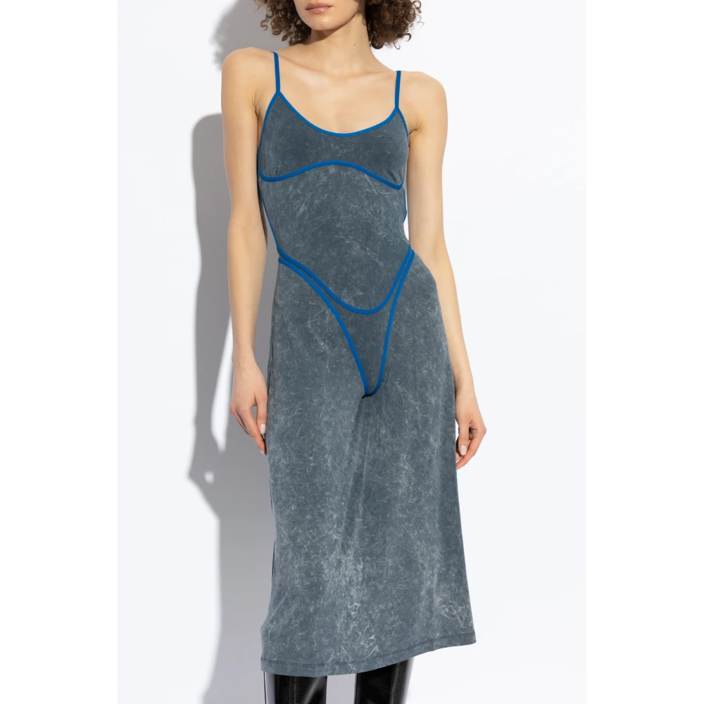 Diesel Jurk D-Wow Blue Dames