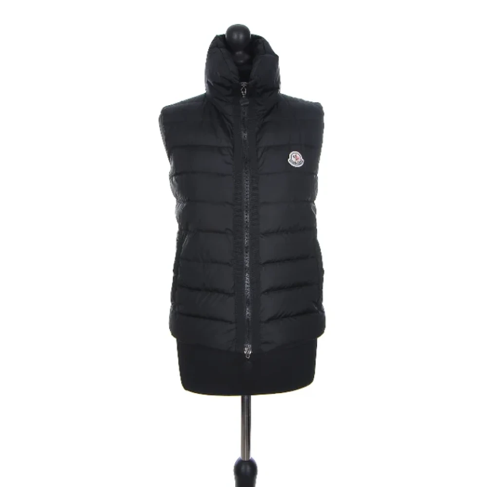 Moncler Pre-owned Fabric dresses Black Dames