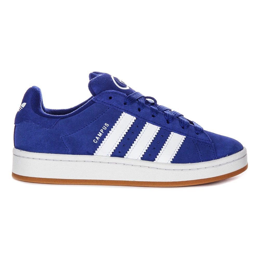 Adidas Boys Blue Kids Sneakers, 37 1/3 Eu, Campus 00S J Trainers