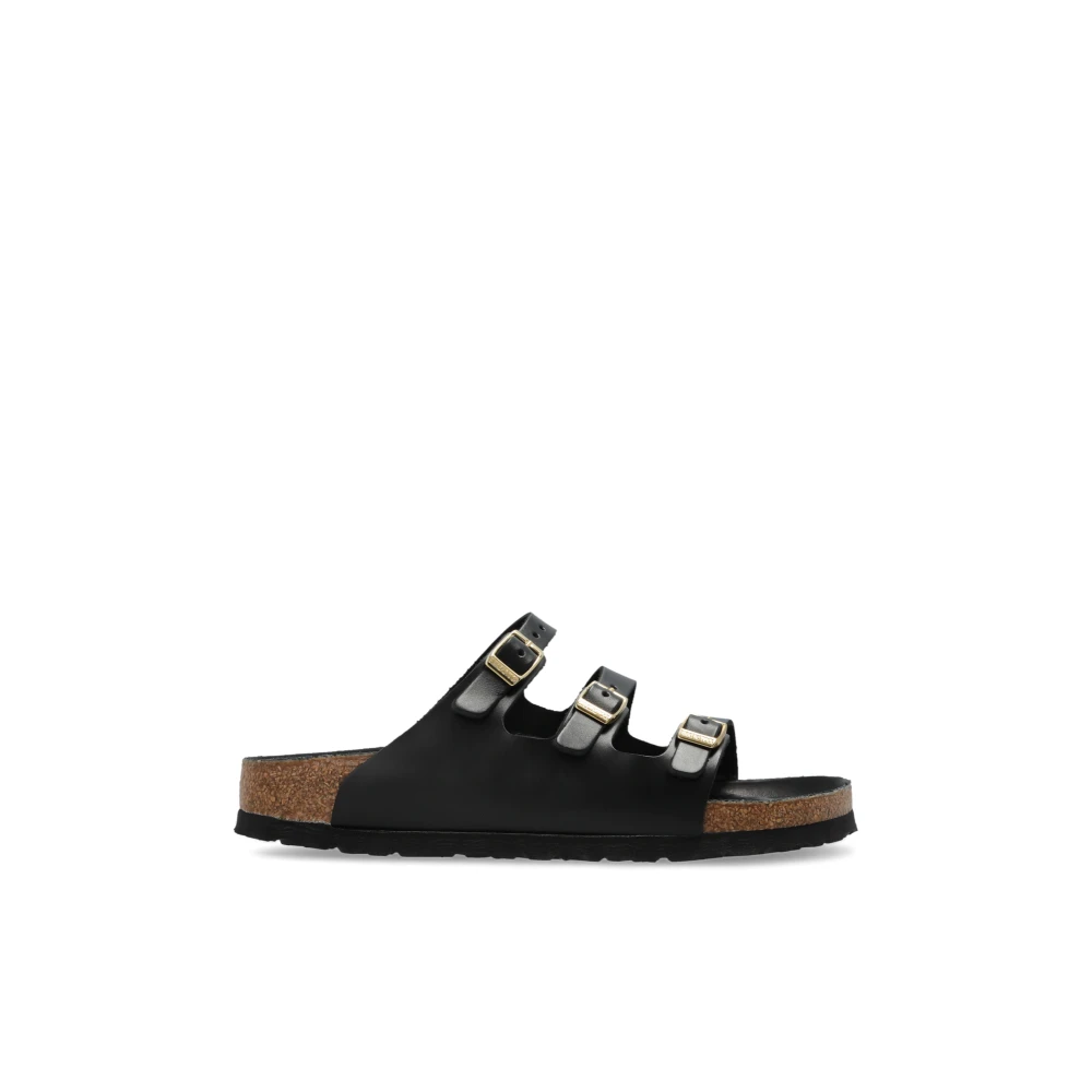 Birkenstock Women's Black Sliders, 8 Uk, Florida Fresh