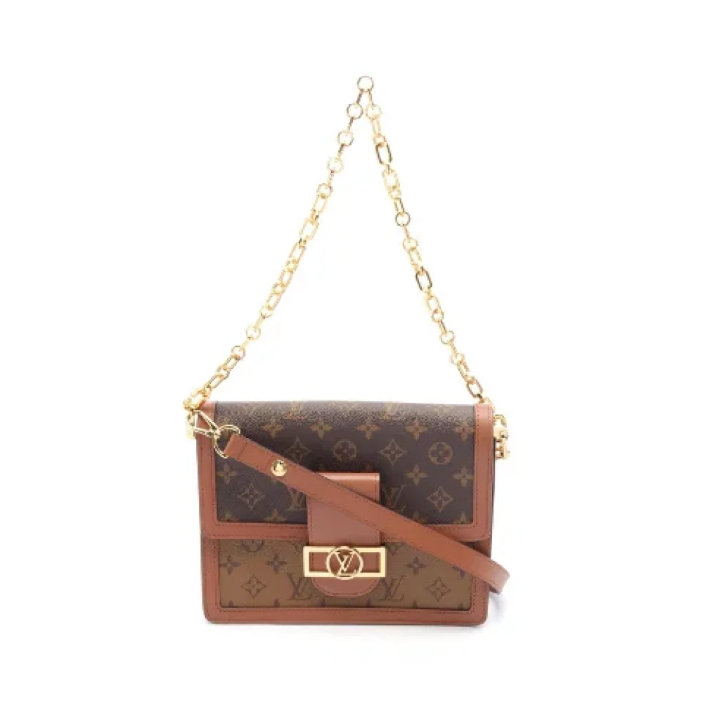Louis Vuitton Vintage Pre-owned Canvas crossbody-bags Brown Dames