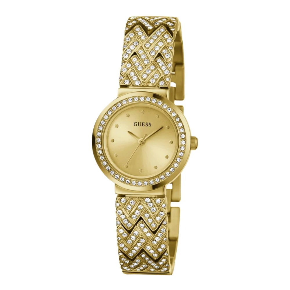 Guess Women's Yellow Analog Watch - Watches - One Size - Accessories