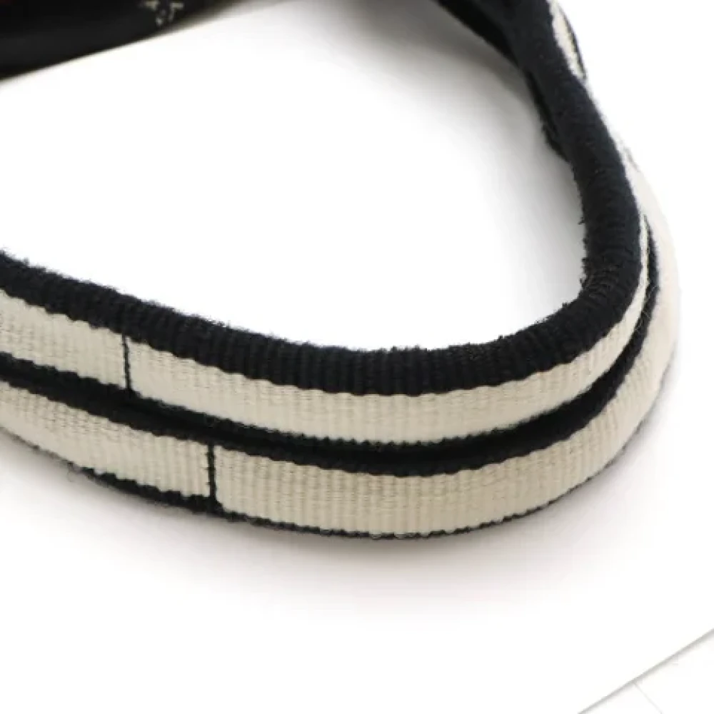 Chanel Vintage Pre-owned Nylon chanel-bags Black Dames