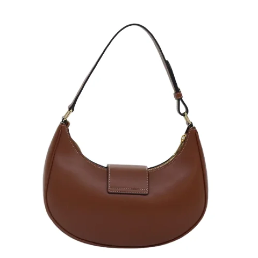 Celine Vintage Pre-owned Leather shoulder-bags Brown Dames
