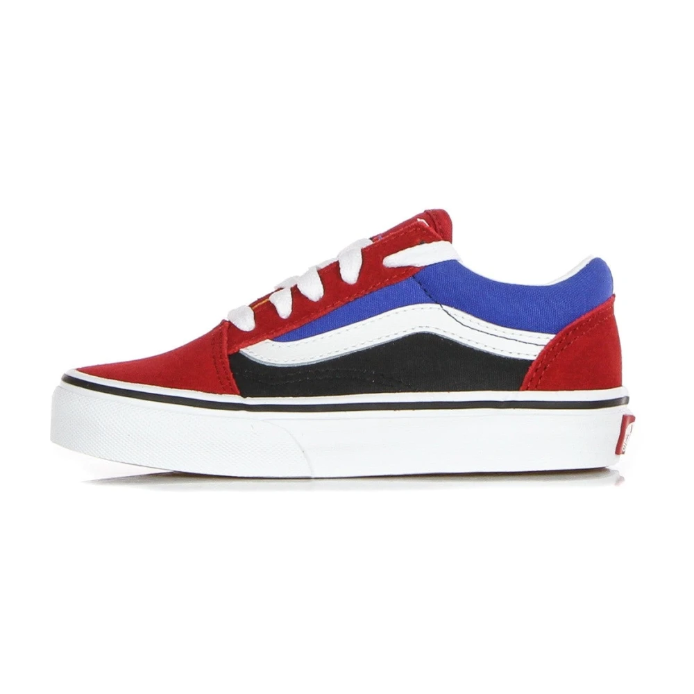 Vans Barn Låg Sneaker, Chili Pepper/Blå Multicolor, Pojke