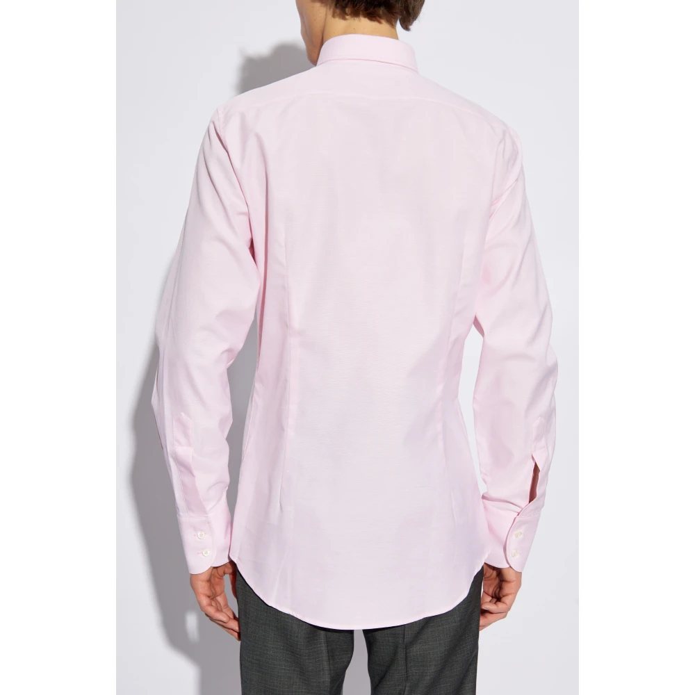 Dsquared2 Katoenen shirt Pink Heren